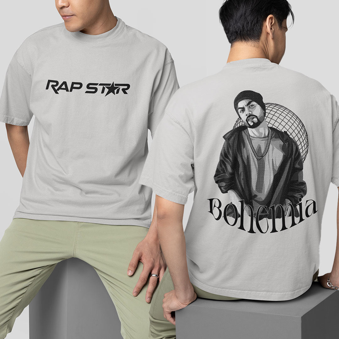 Rap Star Bohemia Oversized T Shirt