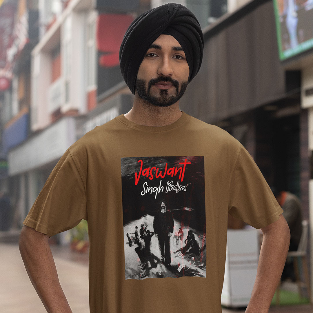 Jaswant Singh Khalra Oversized T Shirt