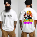 Jatt James Bond Kudde Punjabi Oversized T Shirt