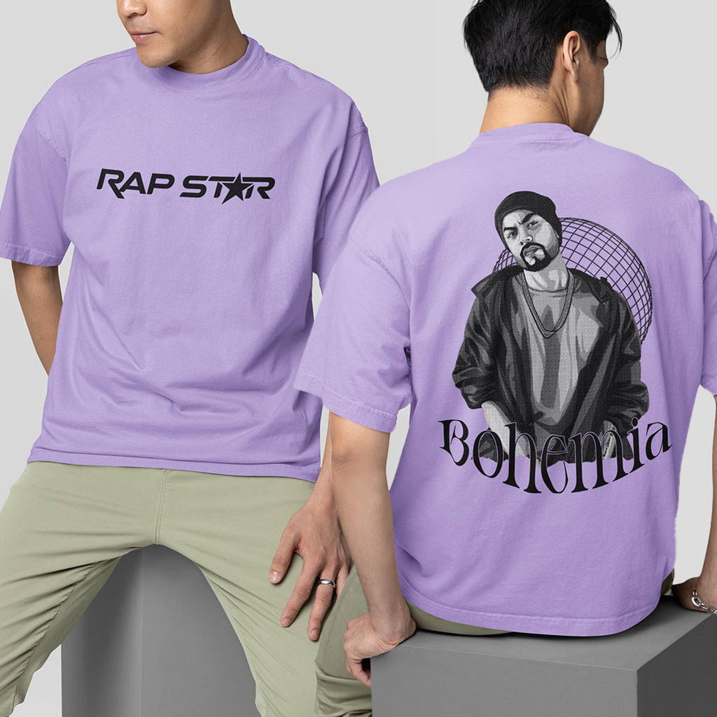 Rap Star Bohemia Oversized T Shirt