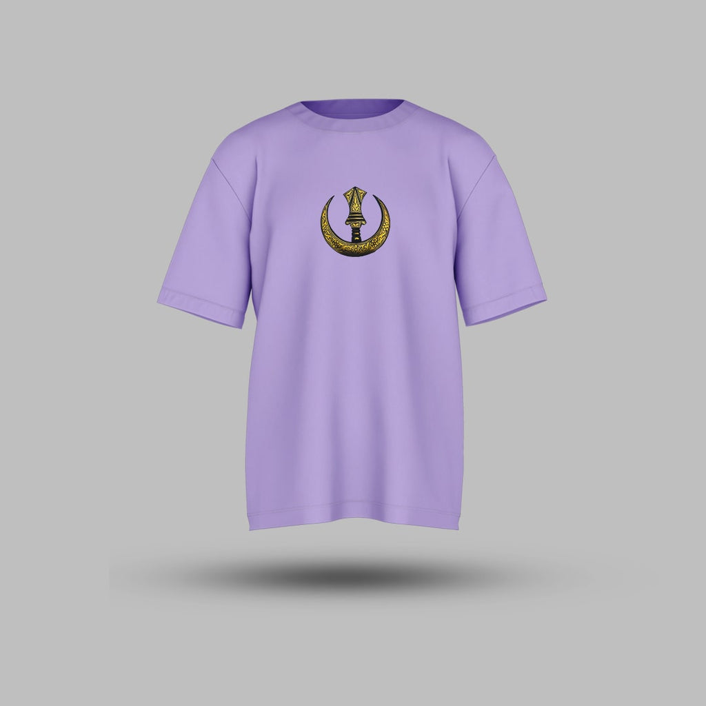 Chann Lavender Oversized T Shirt