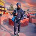 Gurmukhi Men Cord Set Jogger & Hoodie