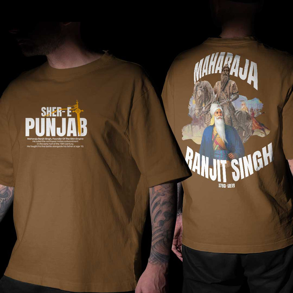 Maharaja Ranjit Singh Oversized T Shirt