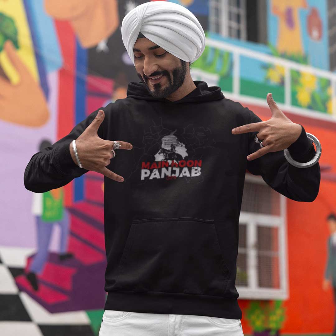 Mai Hoon Punjab Men Punjabi Hoodie