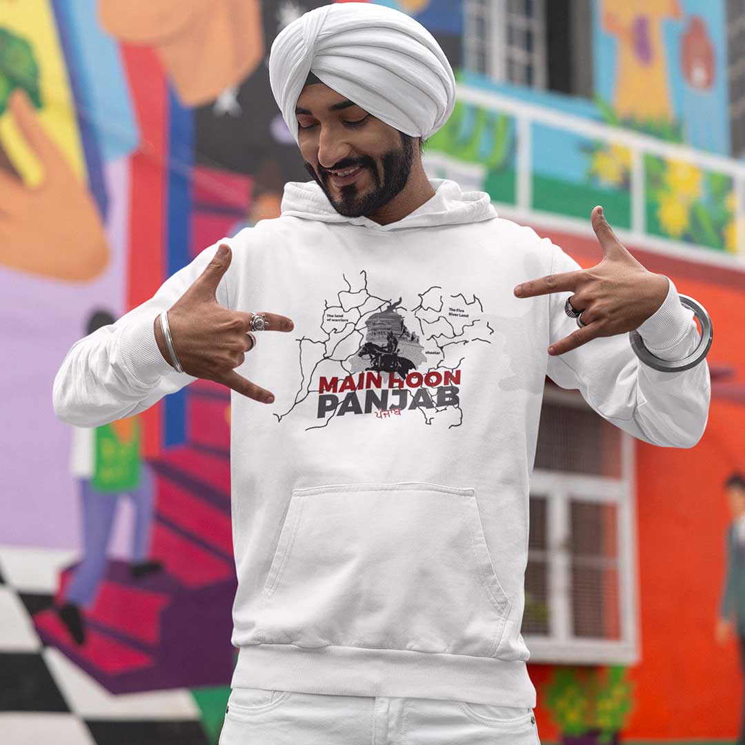 Mai Hoon Punjab Men Punjabi Hoodie