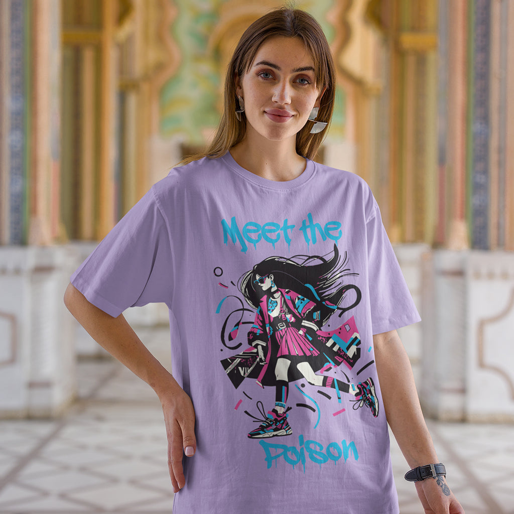 Meet The Poison Women Oversized T Shirt