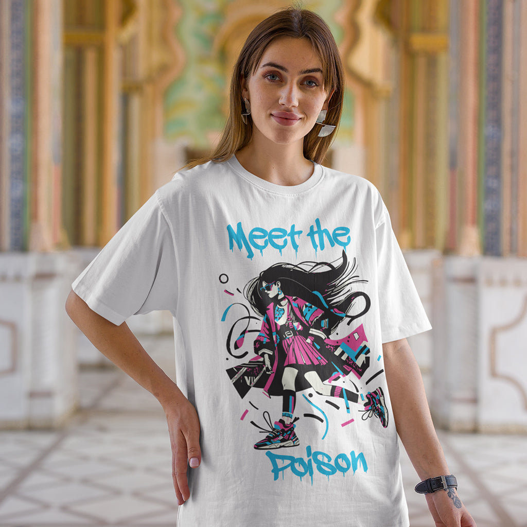 Meet The Poison Women Oversized T Shirt