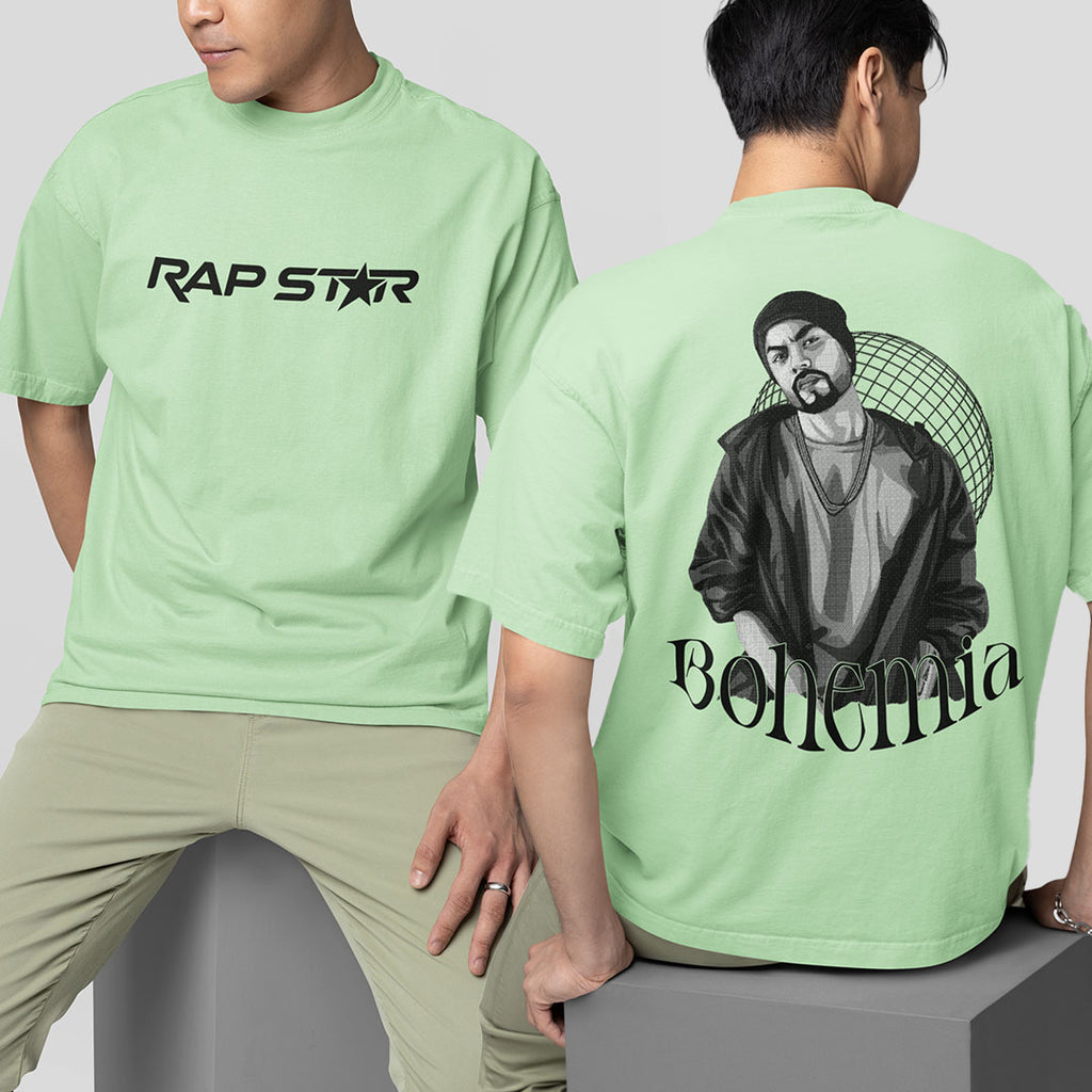Rap Star Bohemia Oversized T Shirt