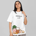 Cuddle Crew Women Oversized T Shirt