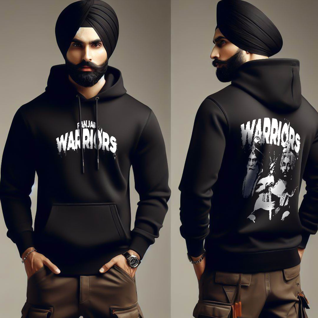 Punjab Warriors Men Punjabi Hoodie