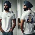 Chardikala Nihang Singh Collar T Shirt