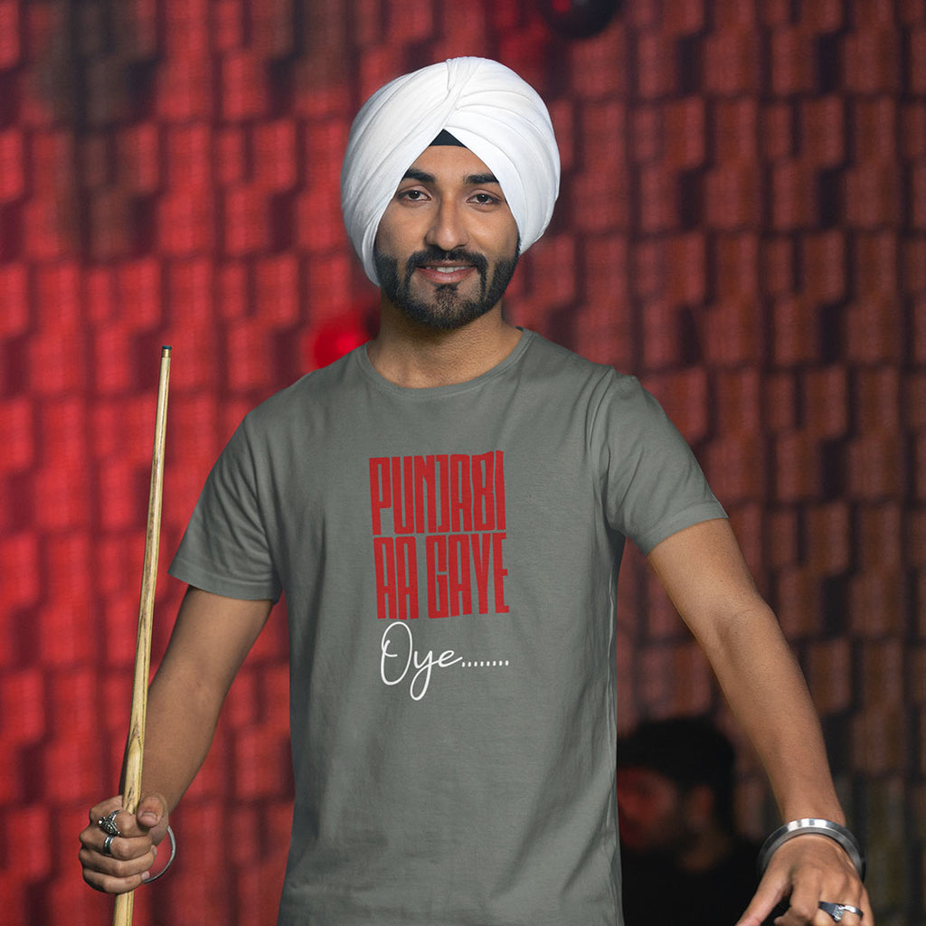 Punjabi Aagye Oye Men Tshirt