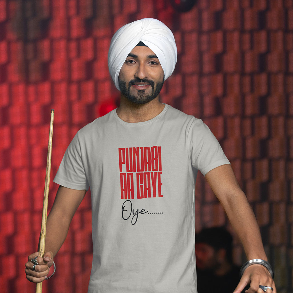 Punjabi Aagye Oye Men Tshirt