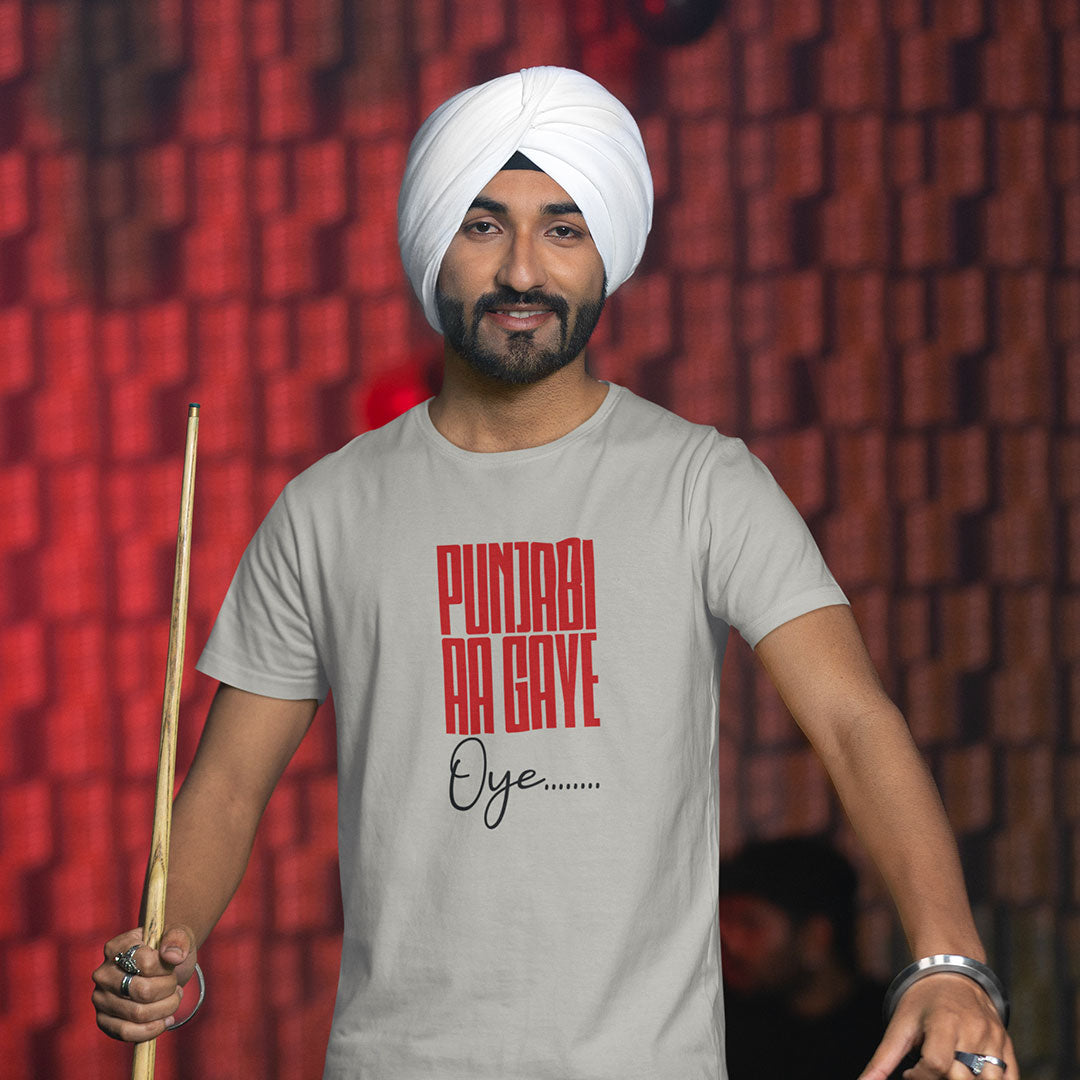 Punjabi Aagye Oye Men Tshirt