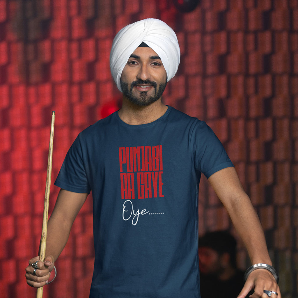 Punjabi Aagye Oye Men Tshirt