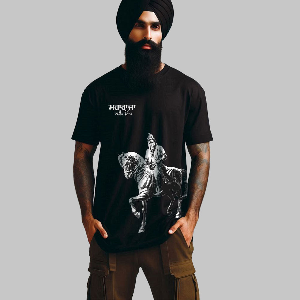 Sher-E-Punjab Maharaja Ranjit Singh Oversized T-shirt