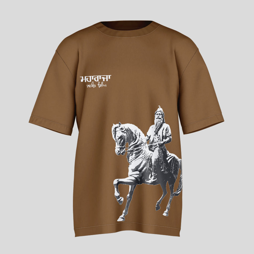 Sher-E-Punjab Maharaja Ranjit Singh Oversized T-shirt