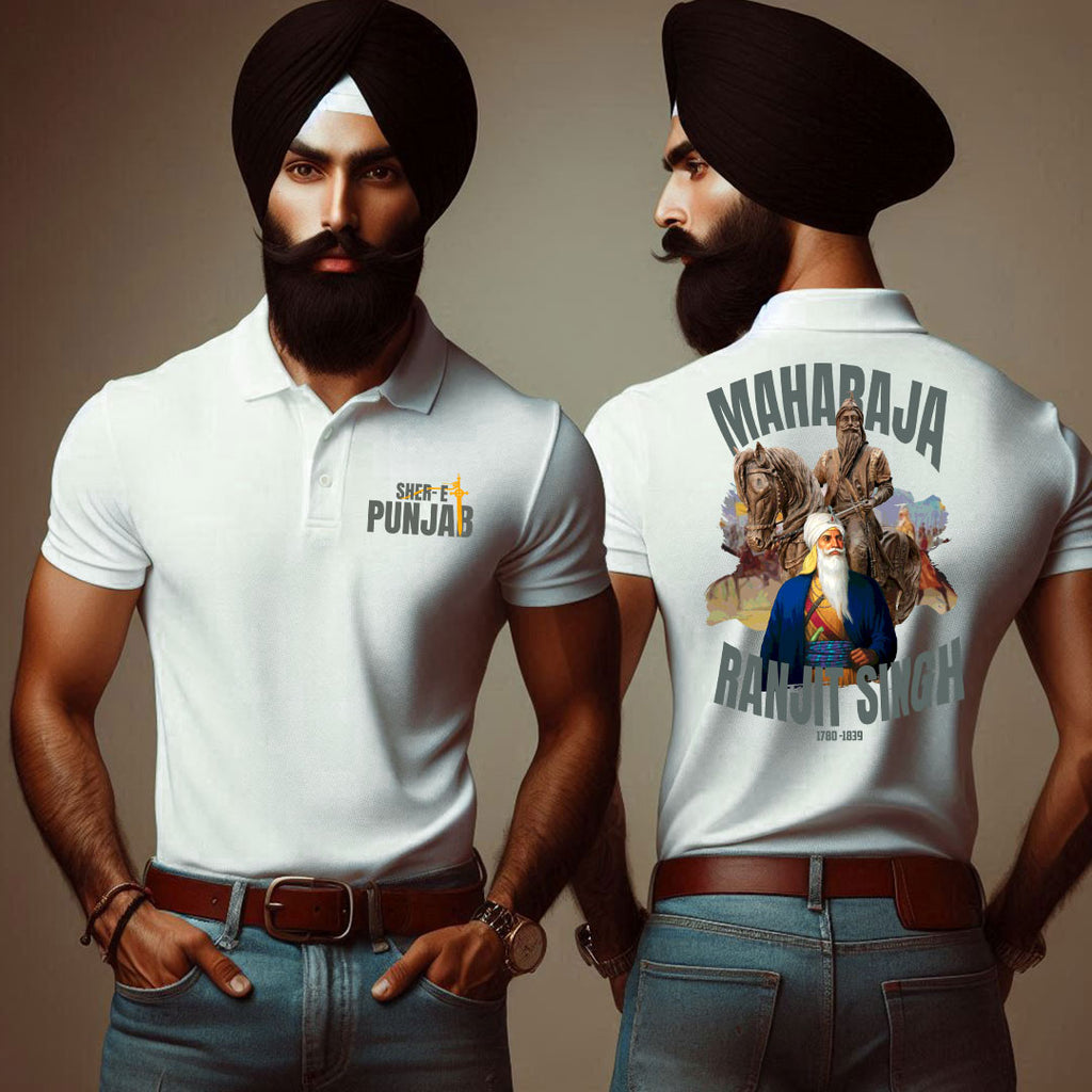 Maharaja Ranjit Singh Collar T Shirt