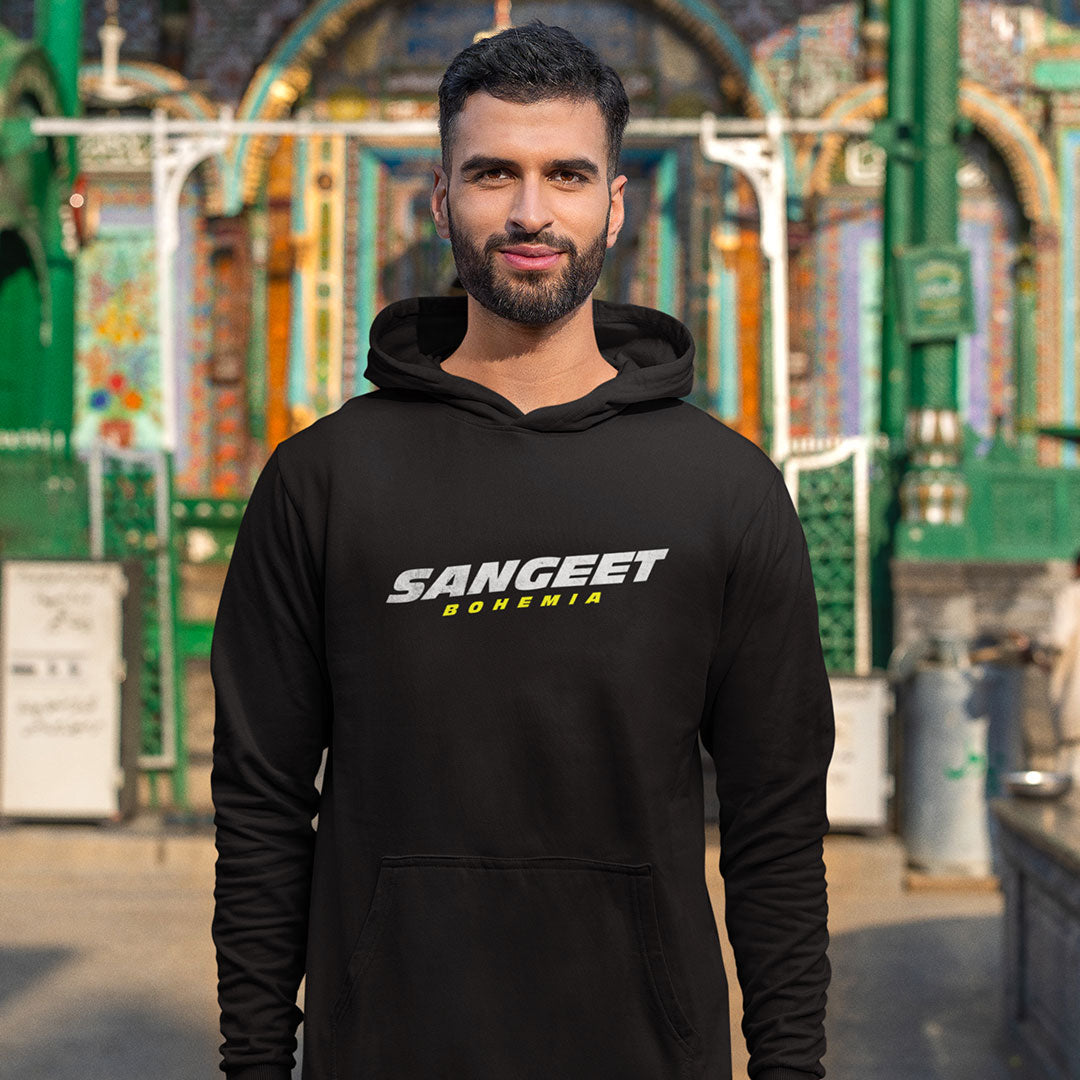 Sangeet Bohemia Song Black Hoodie