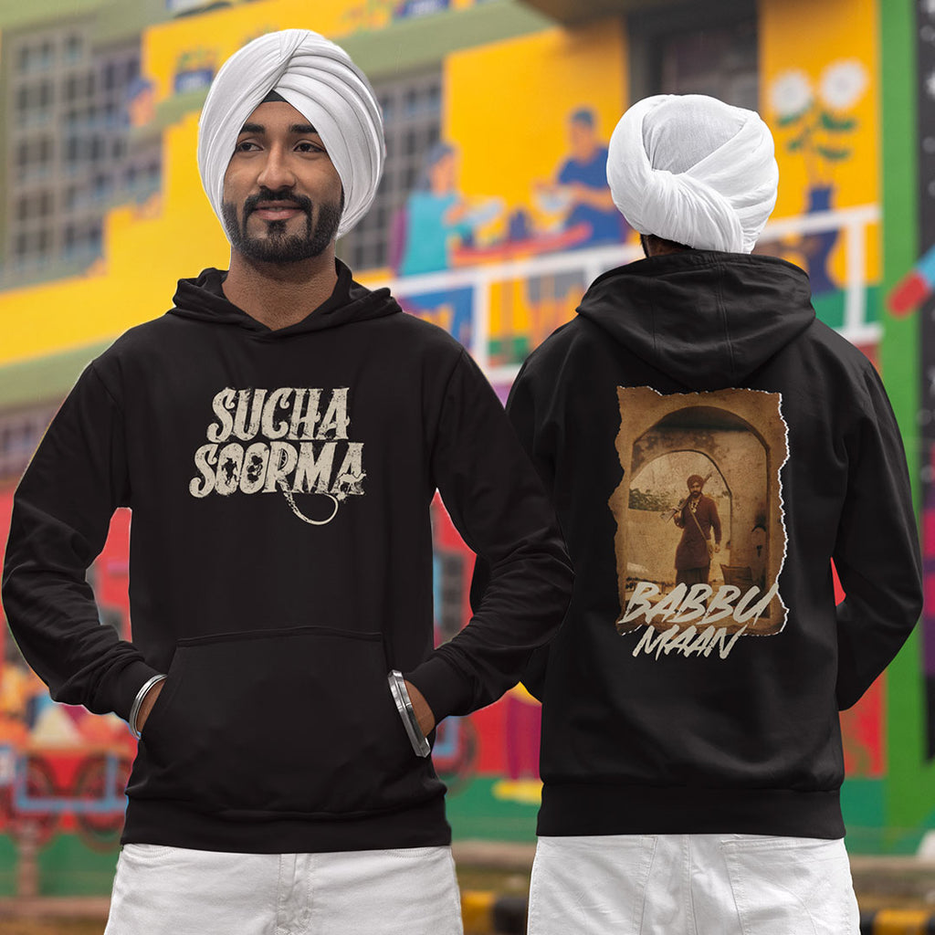 Sucha Soorma Babu Mann Men Hoodie