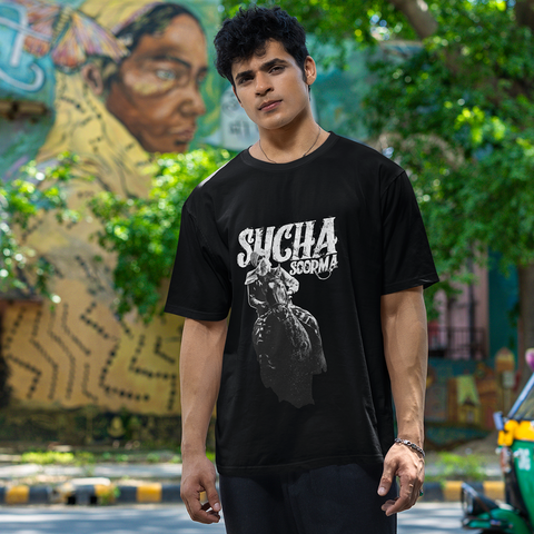 Sucha Soorma  Men Oversized T Shirt