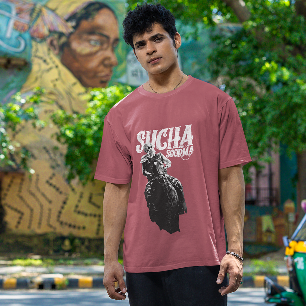 Sucha Soorma  Men Oversized T Shirt