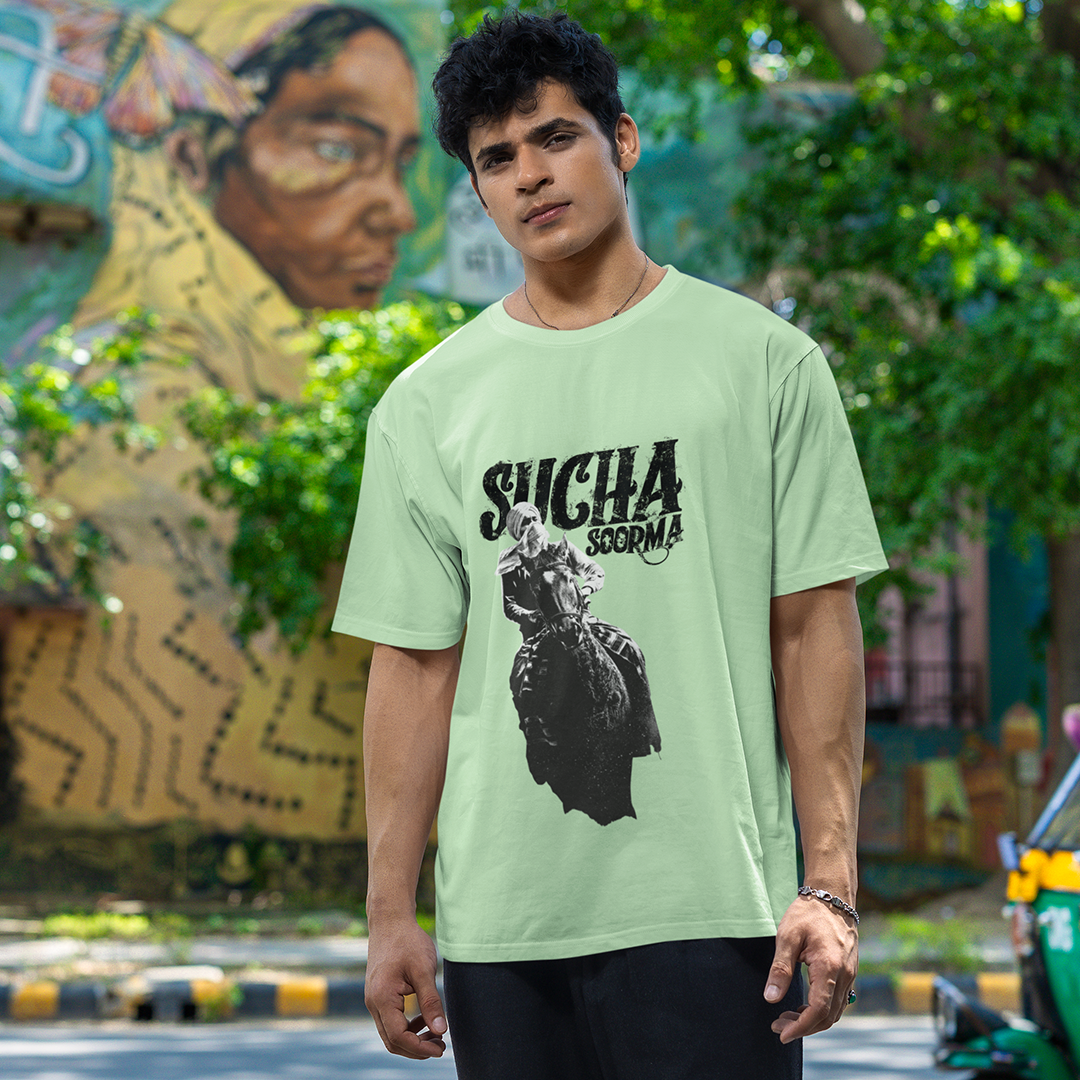 Sucha Soorma  Men Oversized T Shirt