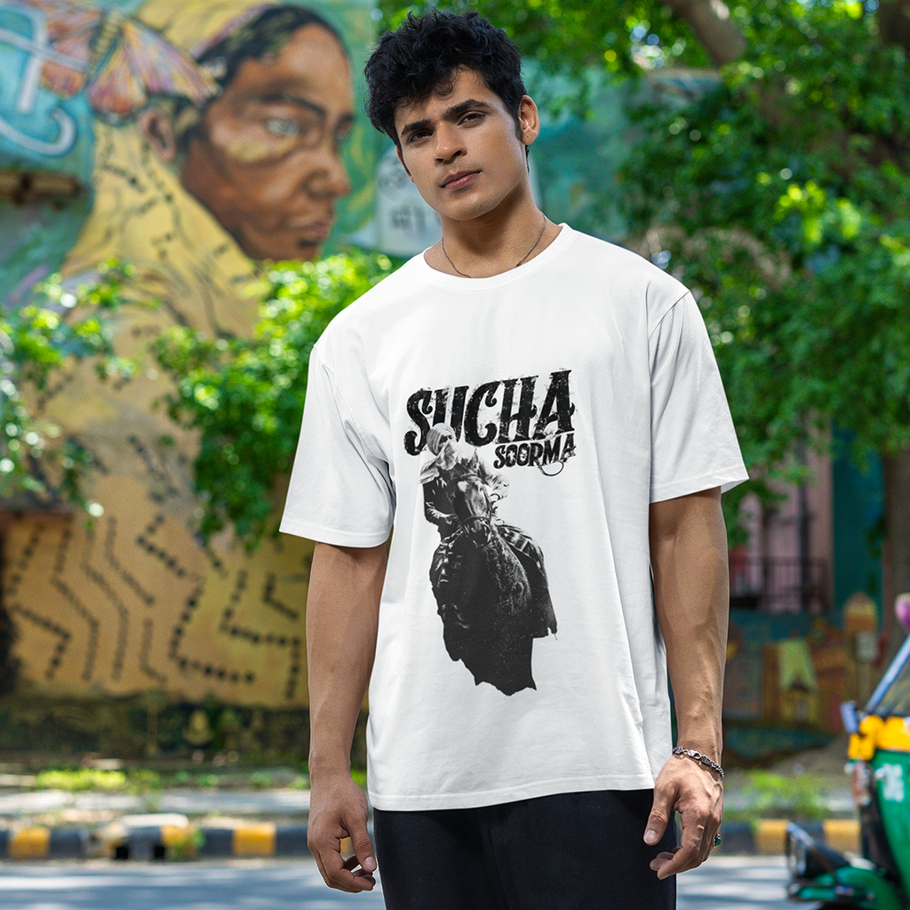 Sucha Soorma  Men Oversized T Shirt