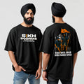 Baba Bota Singh Baba Garja Singh Oversized Punjabi T-shirt