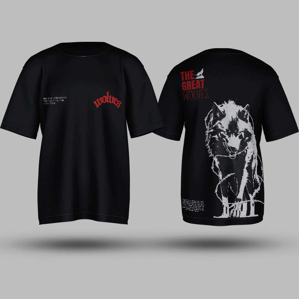 The Great Wolves Oversized T Shirt