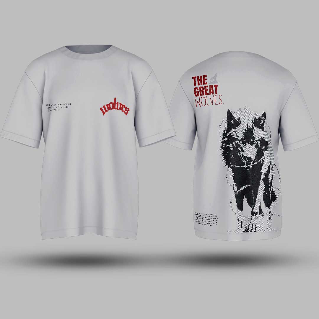 The Great Wolves Oversized T Shirt