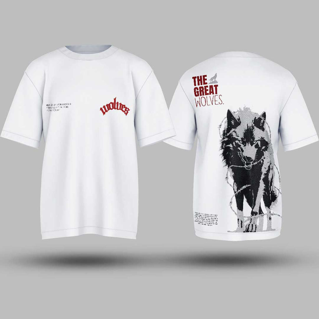 The Great Wolves Oversized T Shirt