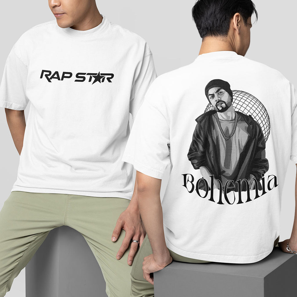Rap Star Bohemia Oversized T Shirt