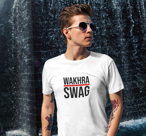 Wakhra Swag Men Punjabi T Shirts