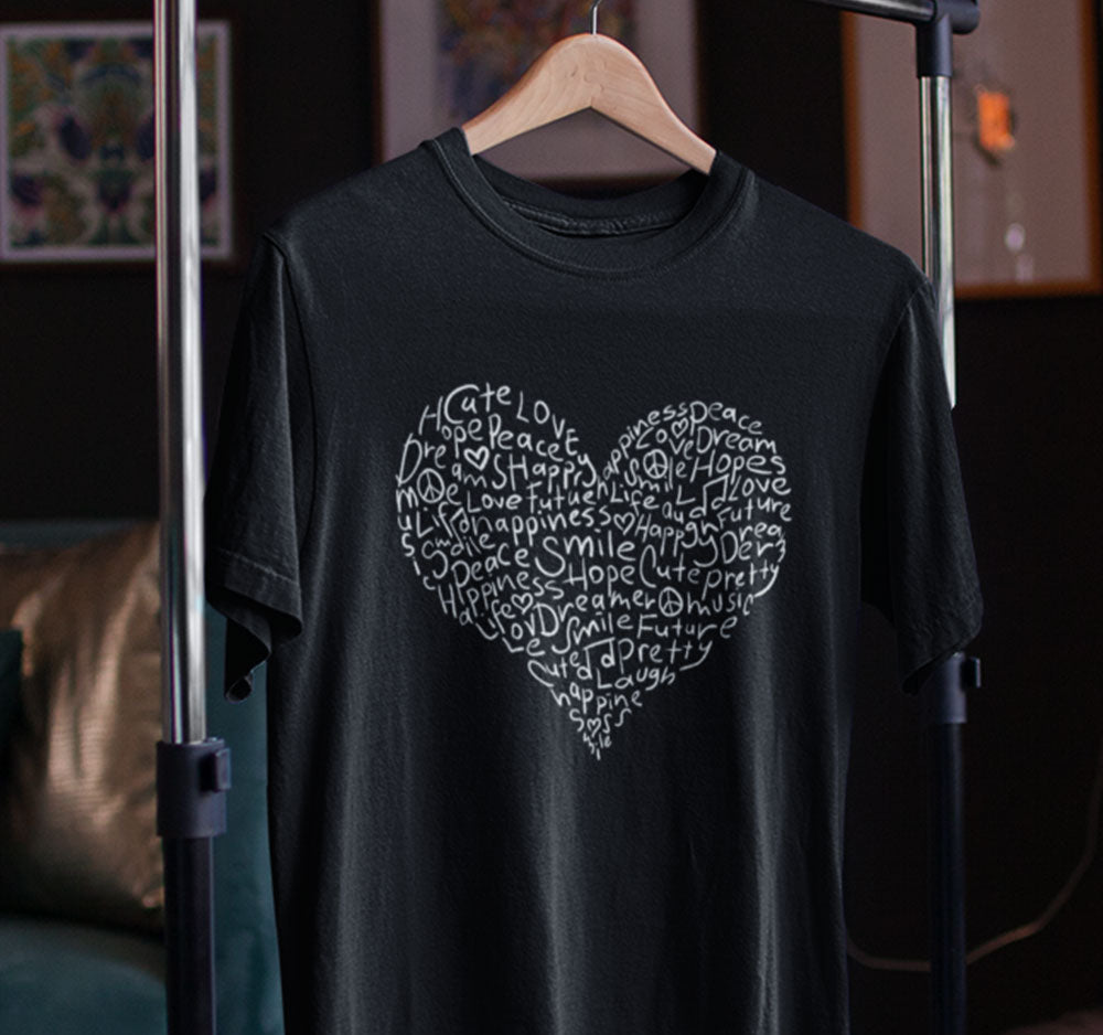 Heart - Premium Women Lycra T-Shirt