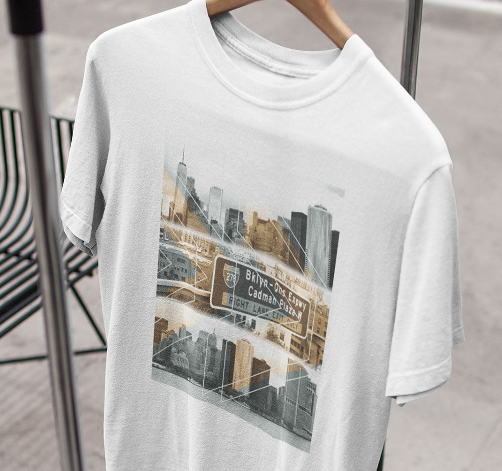 Cadman Plaza - Women Lycra Graphic T-Shirt
