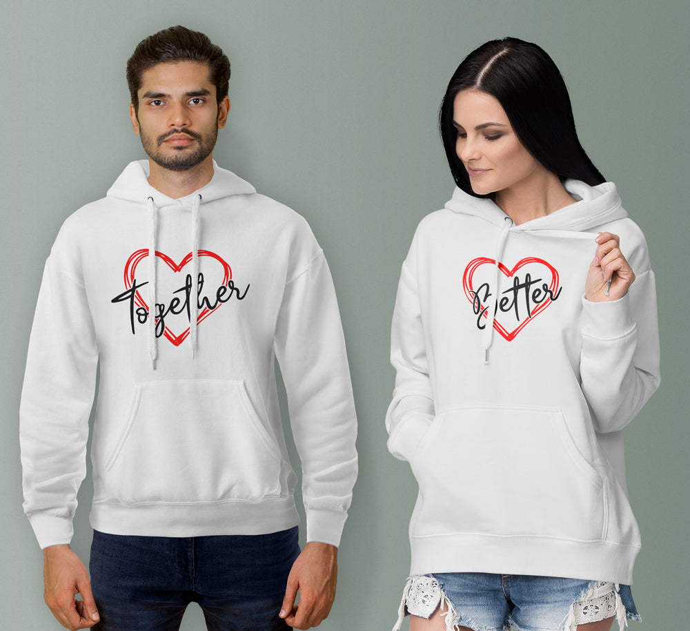 Better Together Couple Hoodies