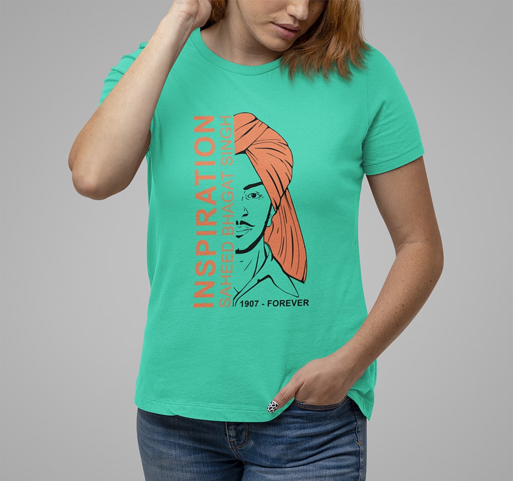 Bhagat Singh T Shirt - Women