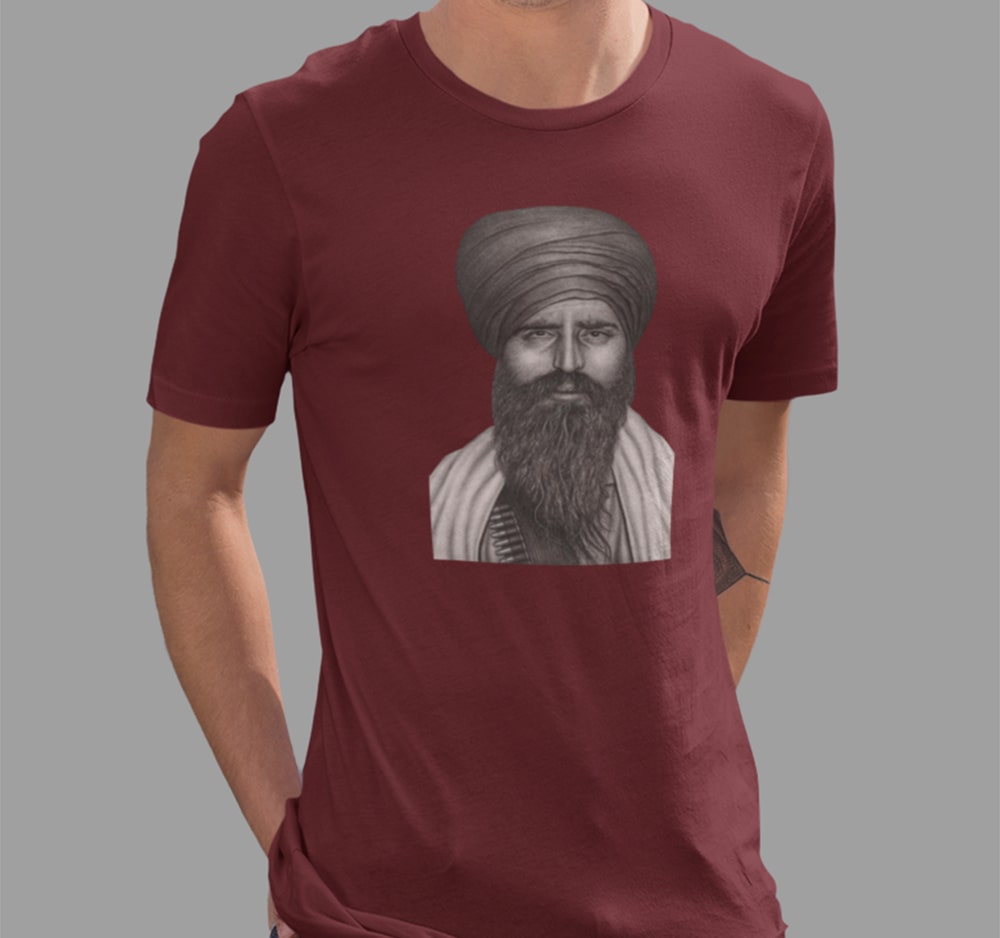 Bhindranwale - Men Punjabi T Shirts