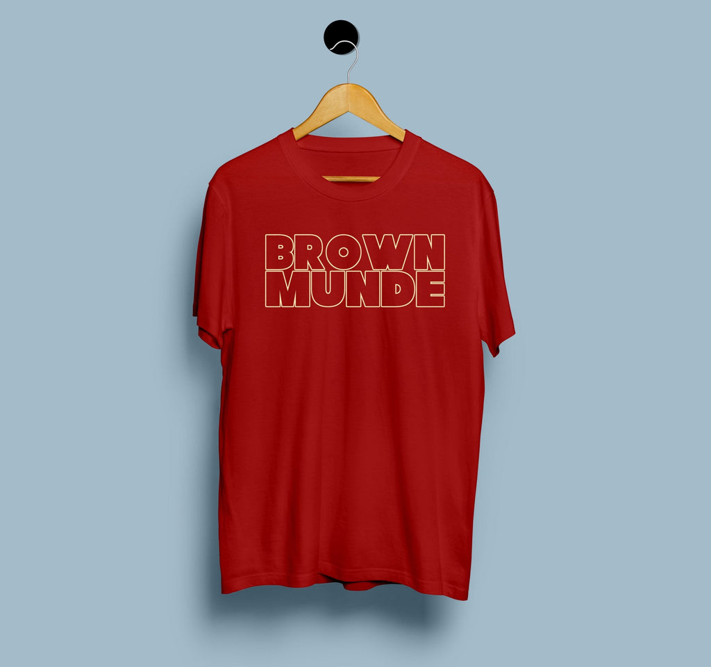 Brown Munde T Shirt