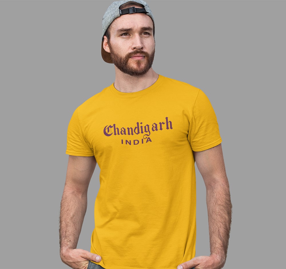 Chandigarh India Men Punjabi T Shirt