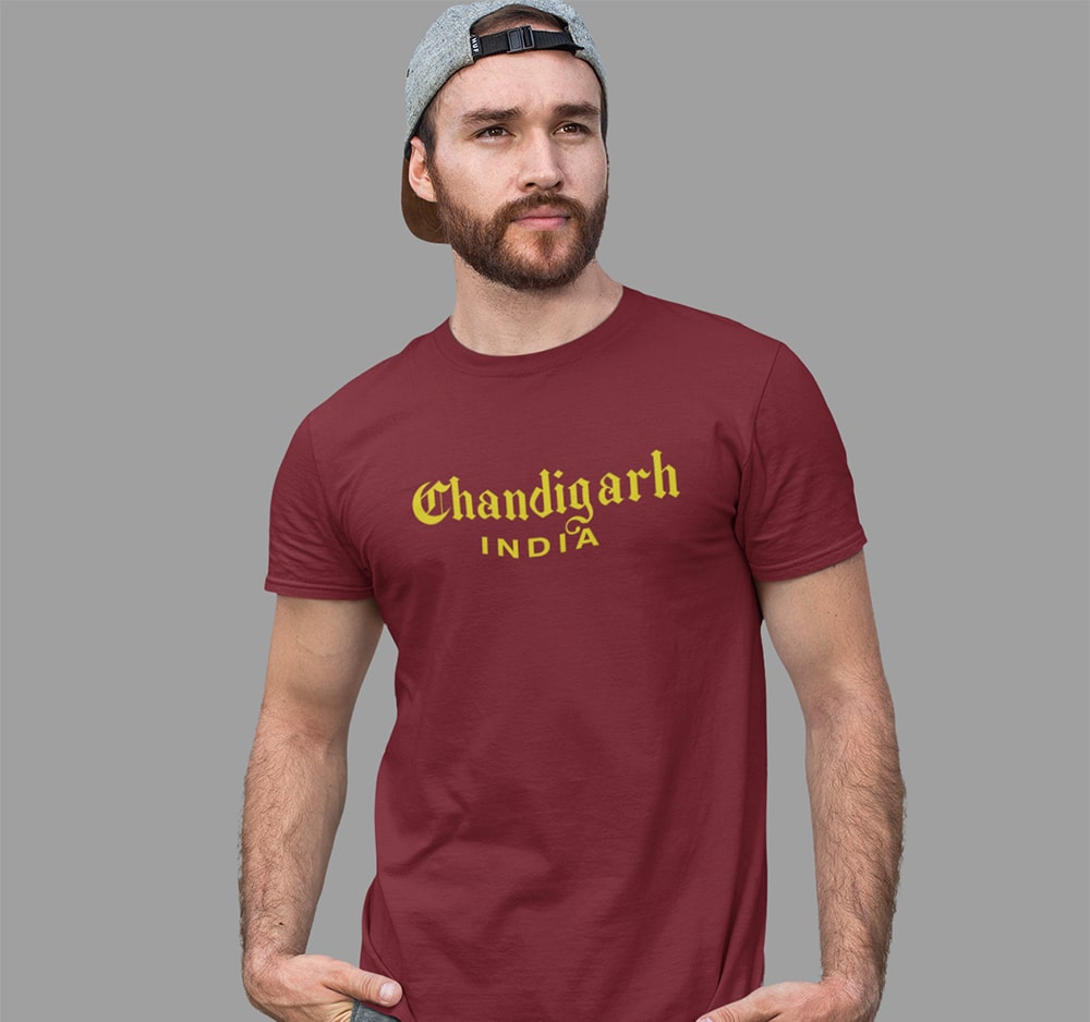 Chandigarh India Men Punjabi T Shirt