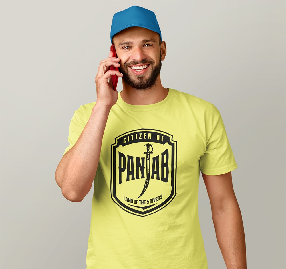Citizen Of Panjab - Men T Shirt