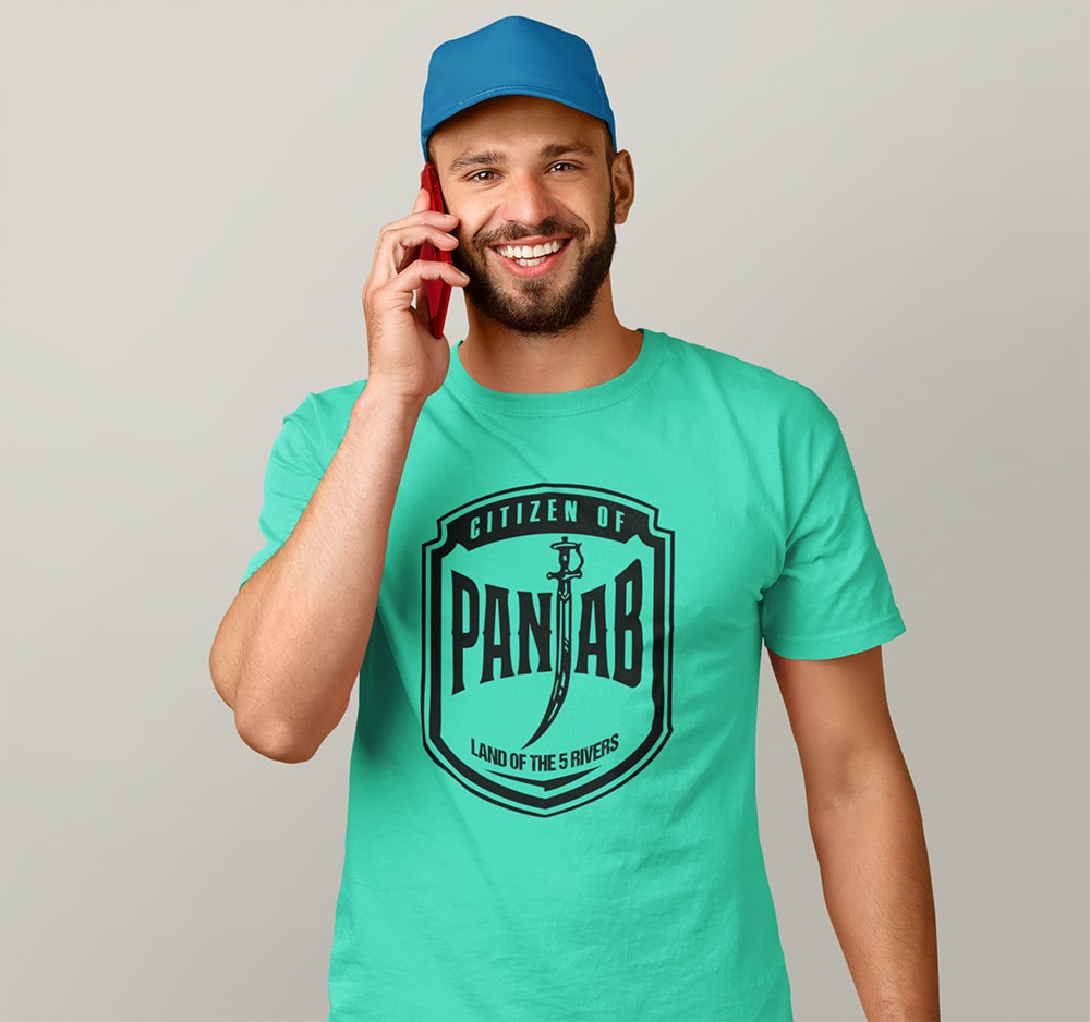Citizen Of Panjab - Men T Shirt