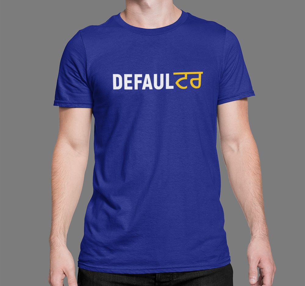 Defaulter Label Defaulter T Shirt - Buy Punjabi Slogan Printed T Shirts Online For Men ...