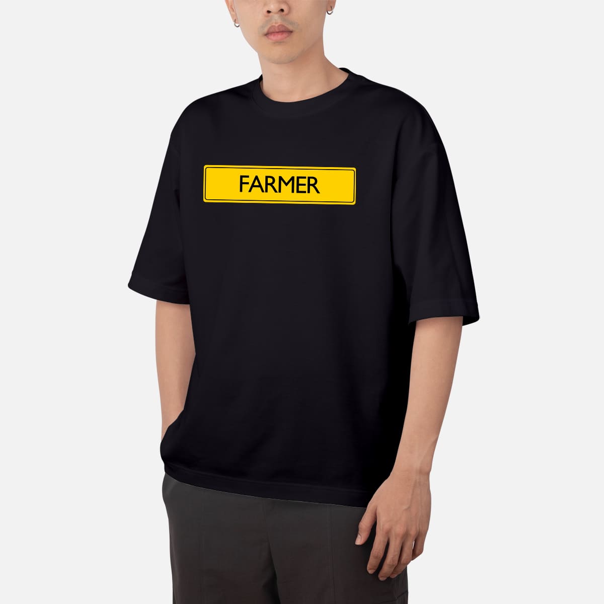 Farmer Oversized T Shirt