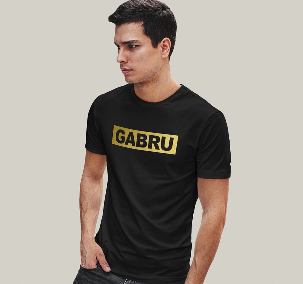 Gabru Men Punjabi T Shirt