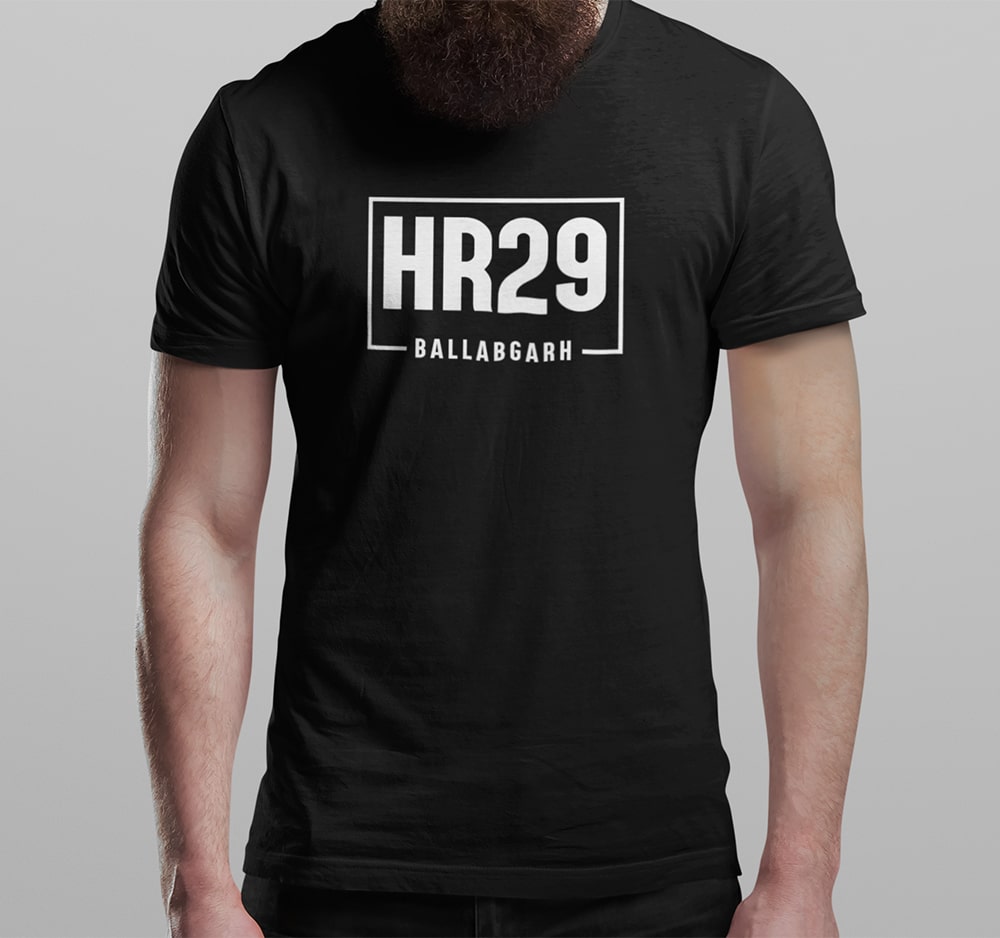 Ballabgarh HR 29 – Men Haryana T Shirt