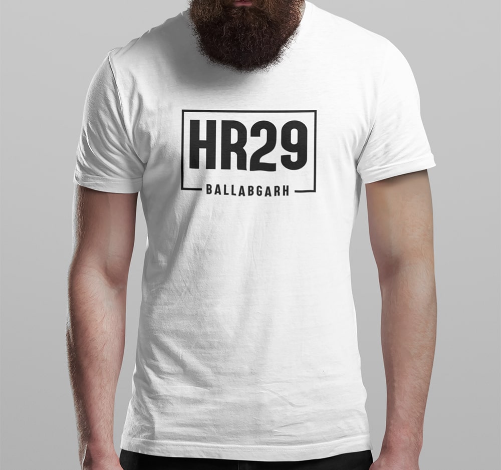 Ballabgarh HR 29 – Men Haryana T Shirt