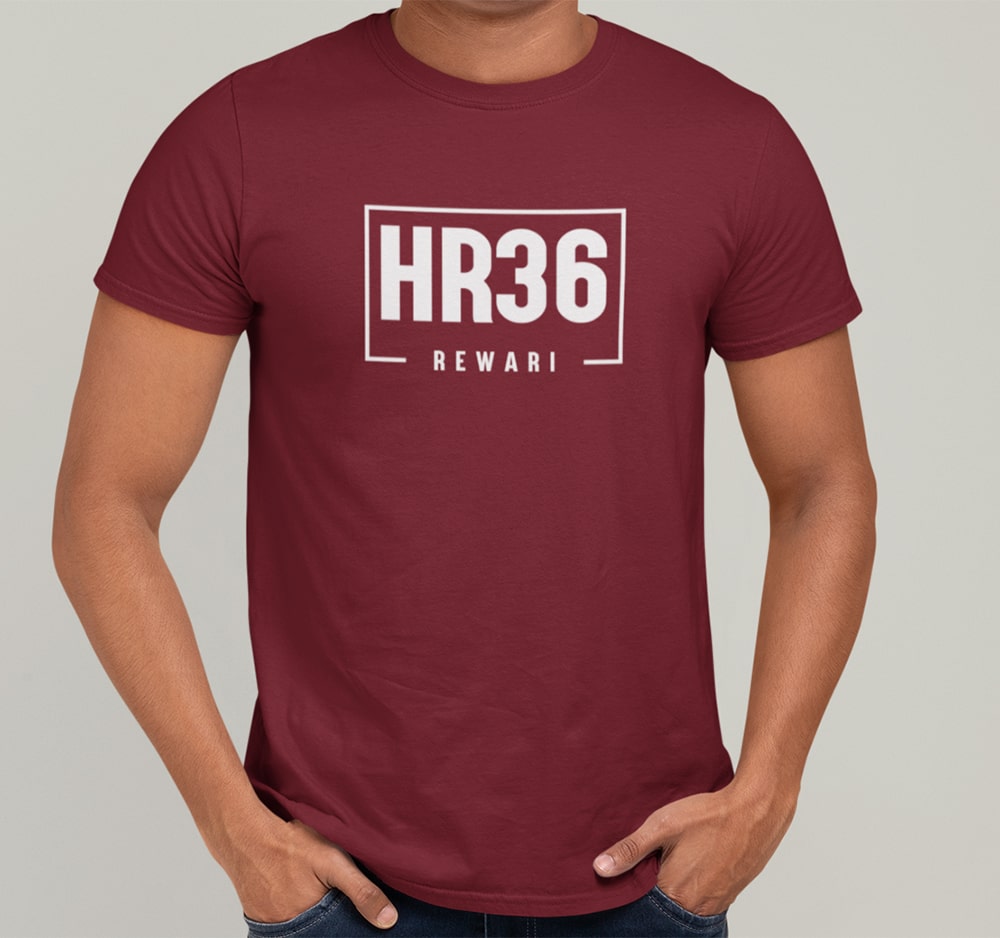 HR 36 Rewari Haryana RTO T Shirt